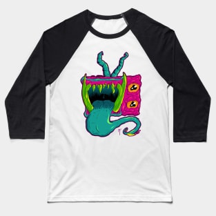 Monster TV Baseball T-Shirt